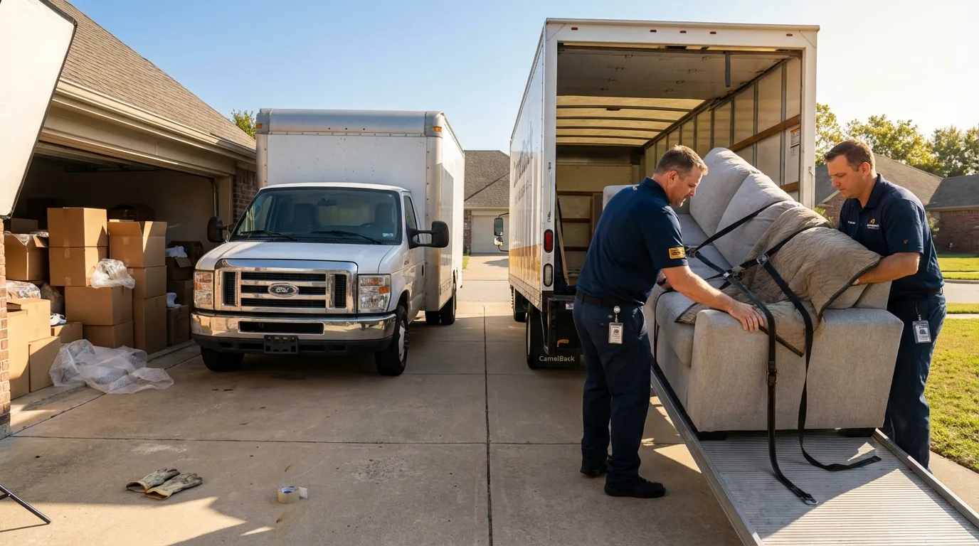DIY truck vs professional crew comparison in Chisago City